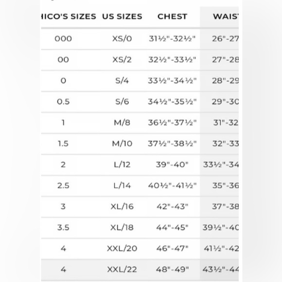 Zenergy by Chicos navy/gray striped tunic 3/4 sleeves Chicos 4/XXL - Picture 7 of 7